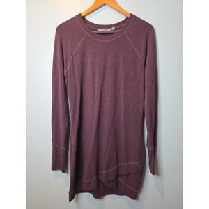 Athleta | Mauve Criss-Cross Long Sleeve Dress Super Soft Modal & Spandex Small